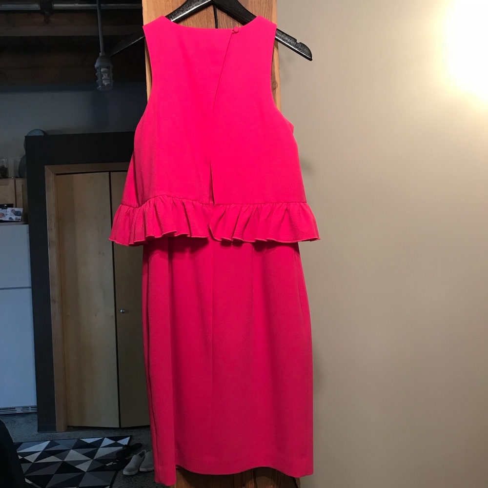 Trina Turk hot pink dress